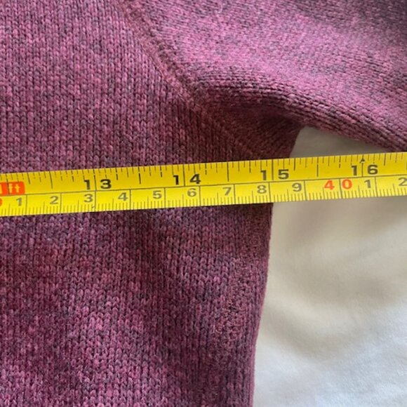 Patagonia Kids Better Sweater Fleece Jacket. Color: Plum, Kids Size S (7/8) - Picture 6 of 8